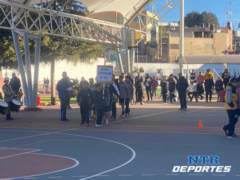 Inauguran juegos escolares