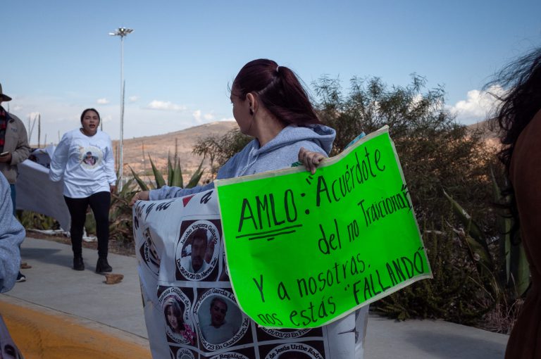 No nos atendió: buscadoras