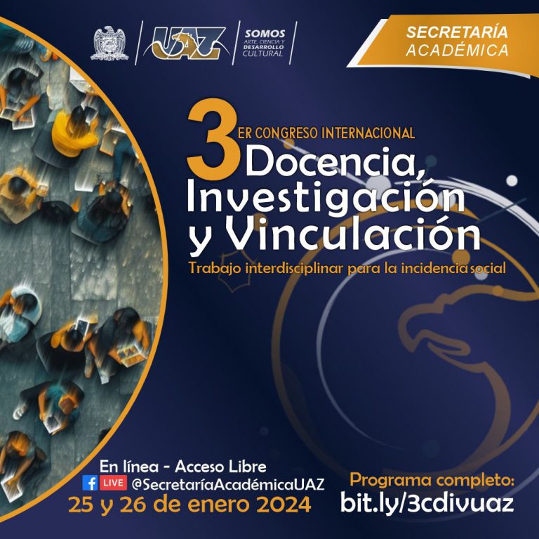 Realizará UAZ Tercer Congreso Internacional de Docencia