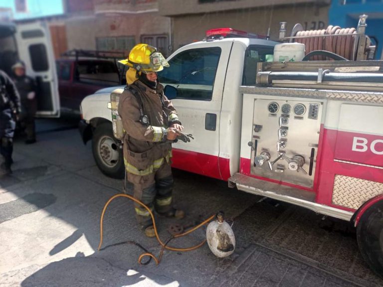 Atiende PC flamazo en centro de Guadalupe