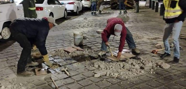 Capital intensifica bacheo con aplicación