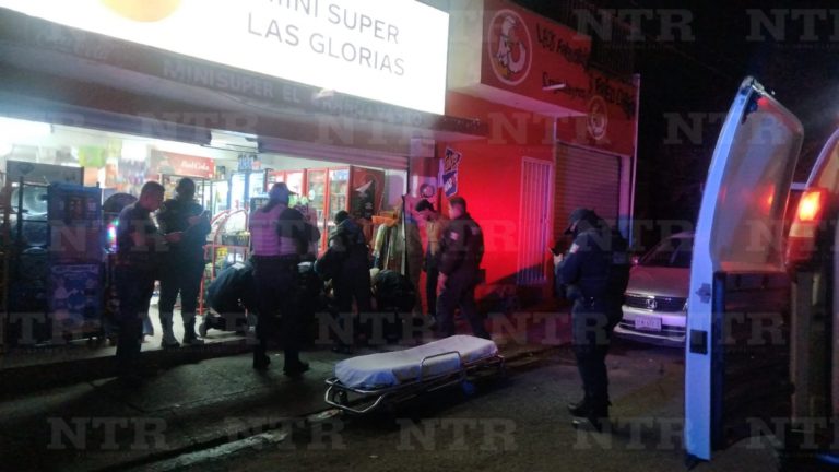 Balean a hombre en Villas de Guadalupe