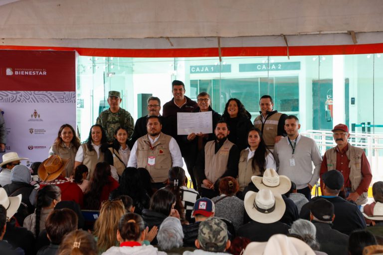 Cuenta Zacatecas con 37 Bancos del Bienestar