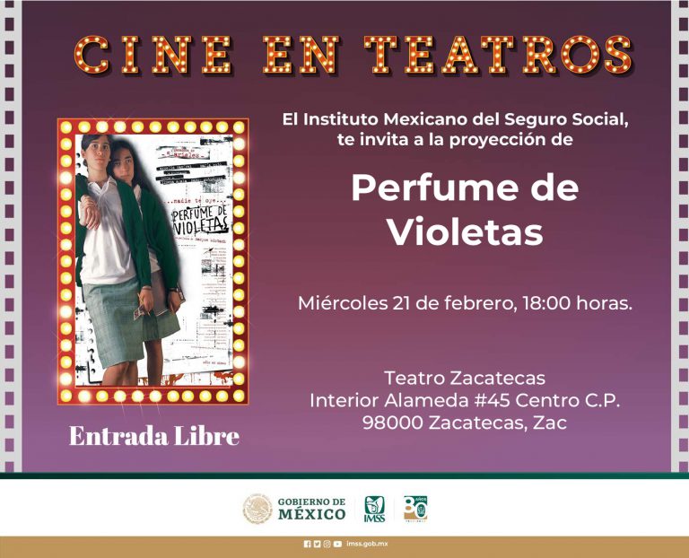 Hoy, Perfume de violetas en el Teatro del IMSS