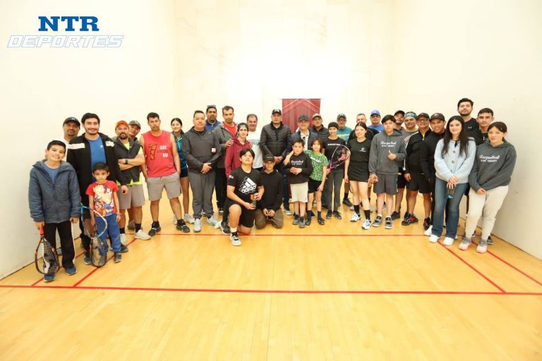 Inauguran torneo estatal de raquetbol en Jerez
