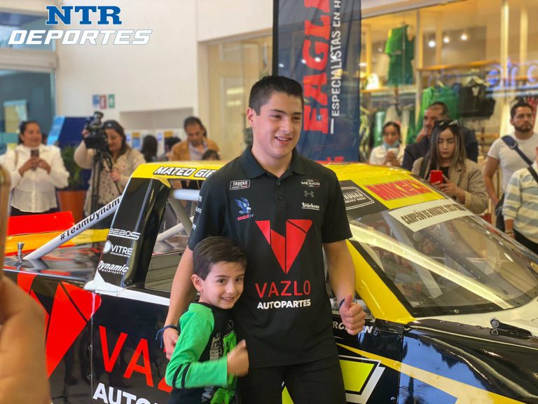 Mateo Girón presenta su camioneta para el 2024