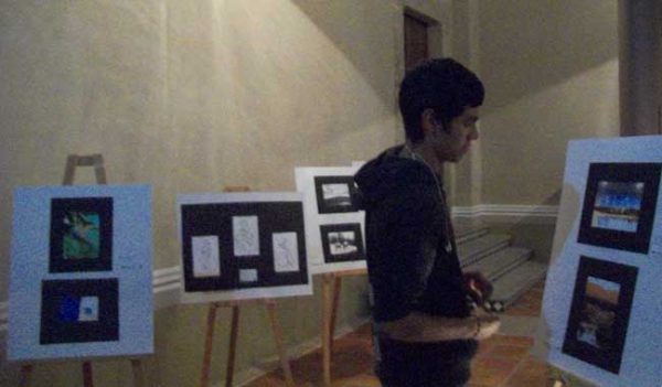 Montan exposición de fotografía y dibujo en Tlaltenango