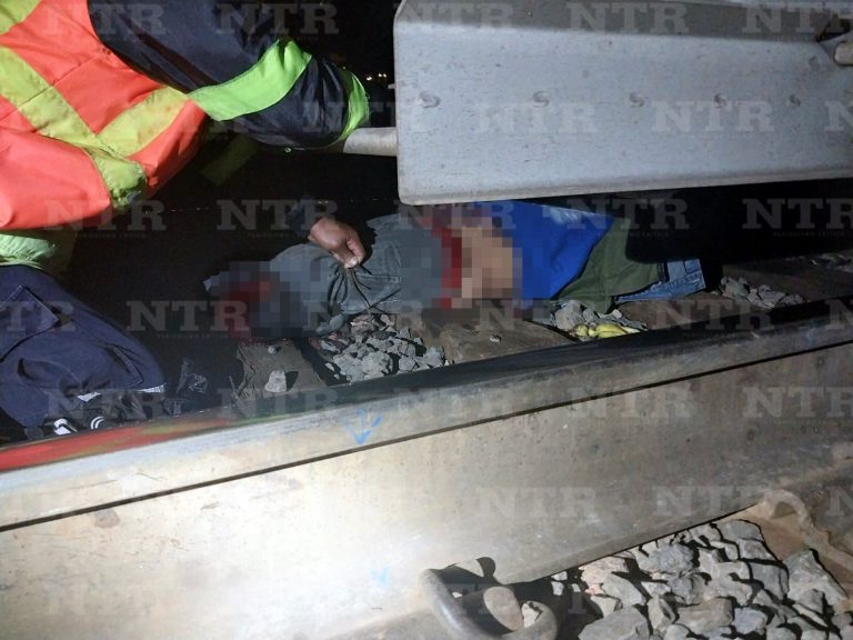 Migrante pierde una pierna tras ser atropellado por el tren