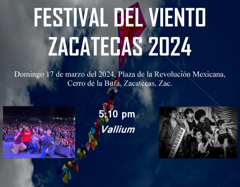 Invitan a Festival del Viento Zacatecas 2024