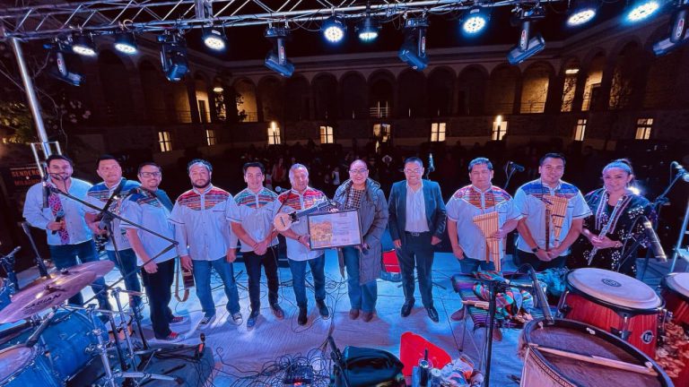 Se presenta grupo Yatlanetzi en Festival Cultural Fresnillo 2024
