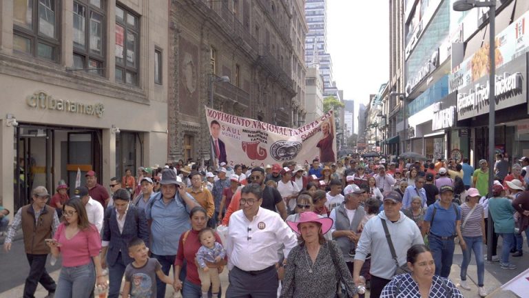 Asiste Saúl Monreal a arranque de campaña de Claudia Sheinbaum