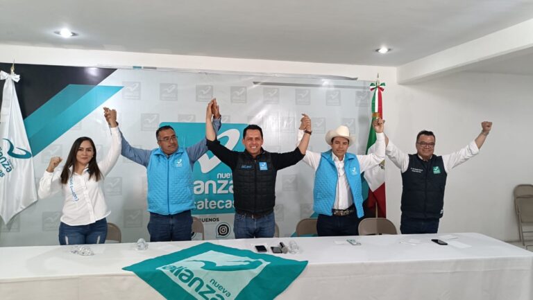 Presenta Nueva Alianza a sus candidatos