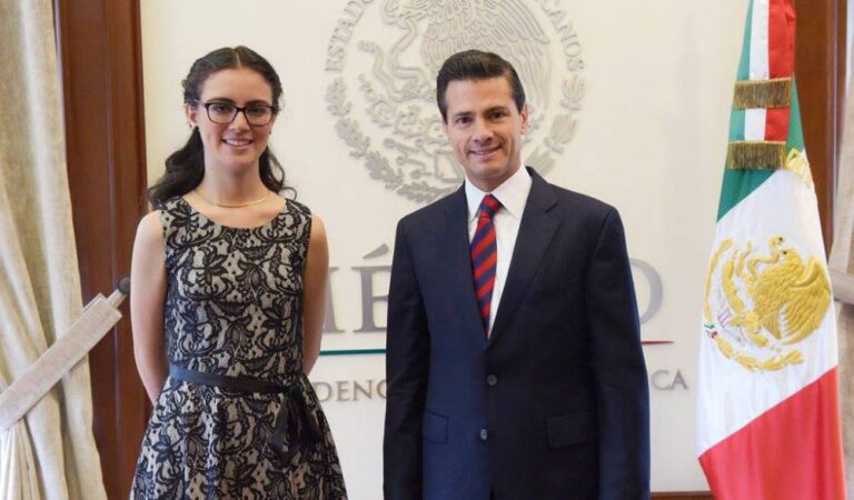 Felicita Peña Nieto a Olga Medrano