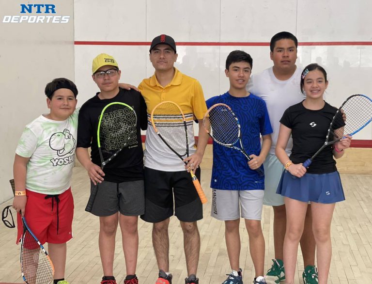 Fresnillenses destacan en Raquetbol