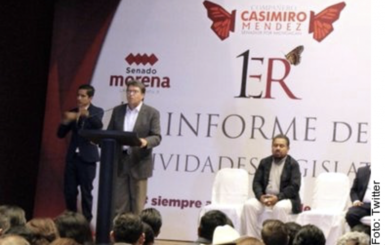 Habla Monreal de madurez y le responde Batres