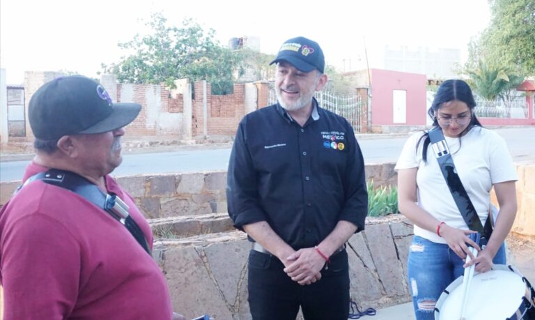 Raymundo Moreno visita Hacienda Nueva