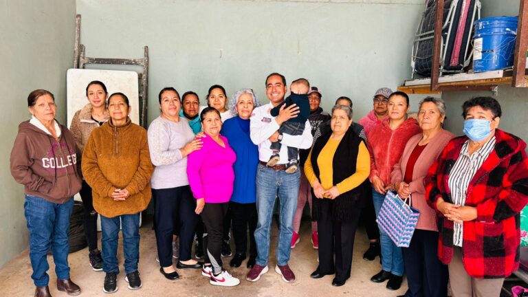 Pepe Saldívar visita Laguna de Arriba