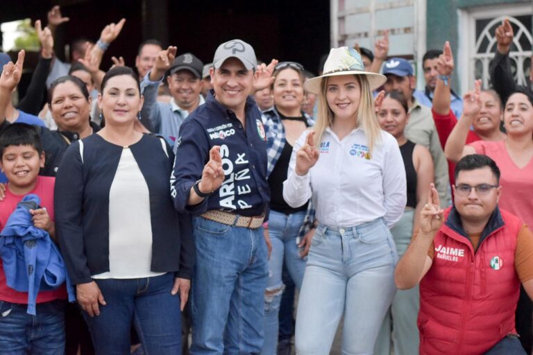 Apoya Carlos Peña a candidatos de Coalición Fuerza y Corazón por Zacatecas