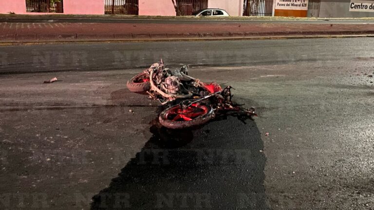 Muere motociclista tras choque en Fresnillo