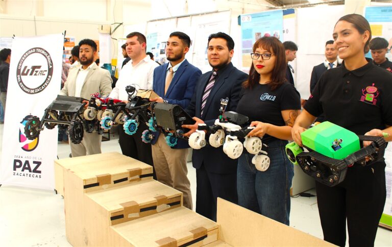 Construyen alumnos Utzac prototipos de robots de exploración espacial