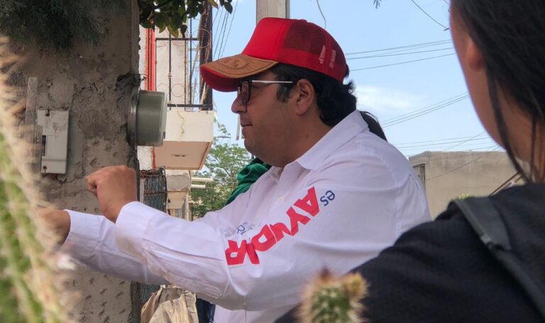 Estructura Roberto Luévano su campaña para atender a guadalupenses