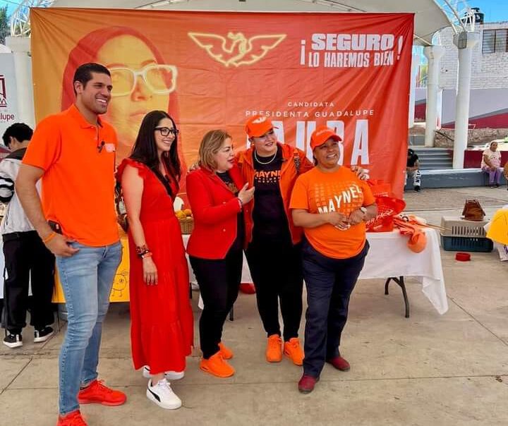 Organiza Laura Ruelas primer mercadito naranja en Guadalupe