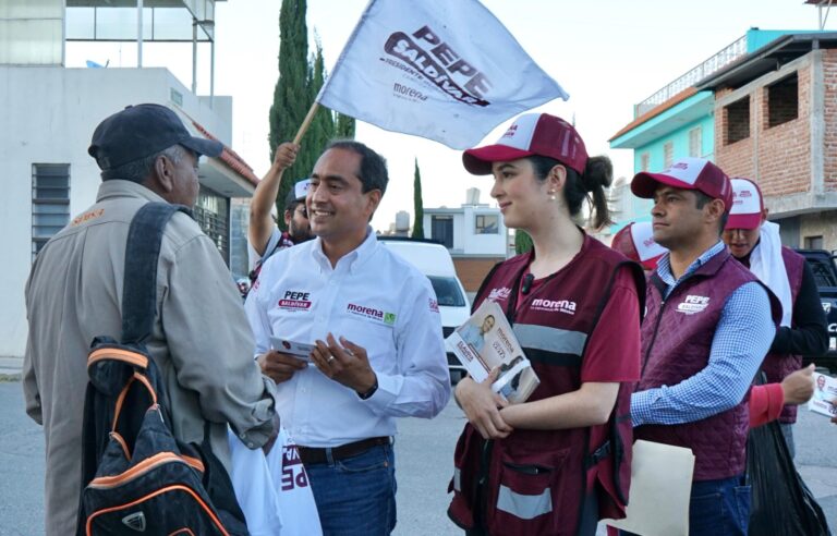 Realiza Pepe Saldívar recorridos en La Coruña, Privada Manantiales y San Ramón