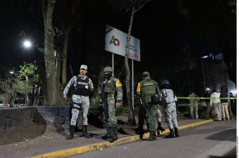 Toma el Ejército pozo sospechoso en CDMX
