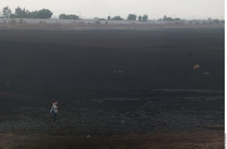 Una laguna que agoniza en Zumpango