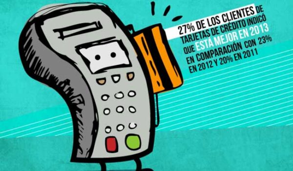 Usuarios de tarjeta ven mejor economía de EU