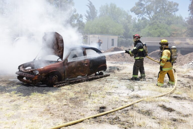 Realizan simulacro en Preparatoria V de la UAZ