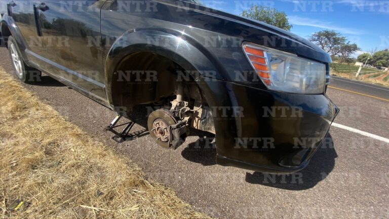Reportan objetos ponchallantas en carretera federal 45