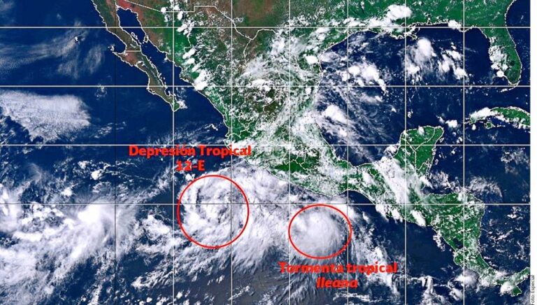 Se forma tormenta tropical ‘Erick’ en sur de Chiapas