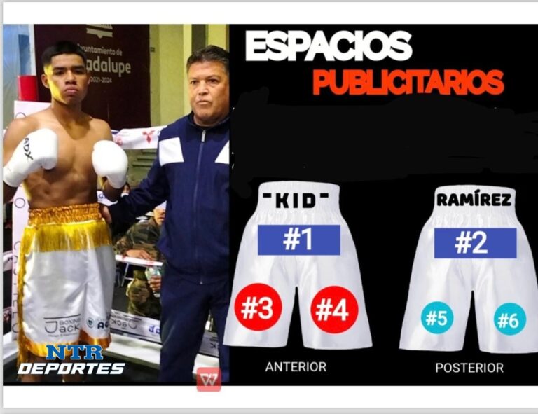 Boxeador zacatecano busca patrocinios para pelea