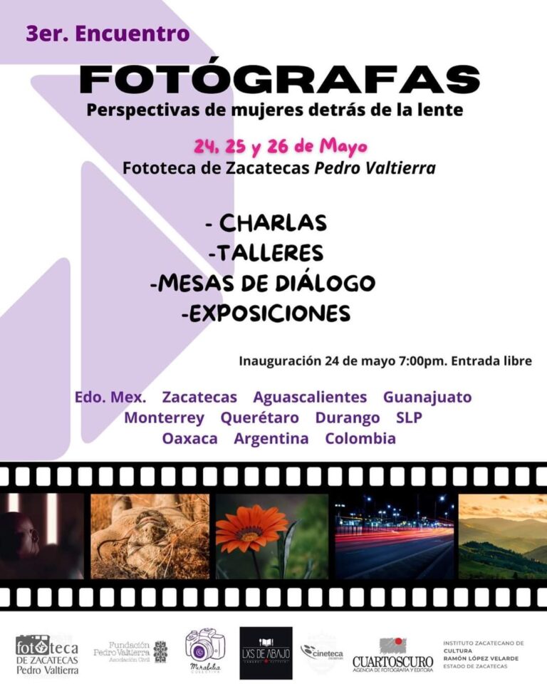 Organizan encuentro Mujeres Detrás de la Lente