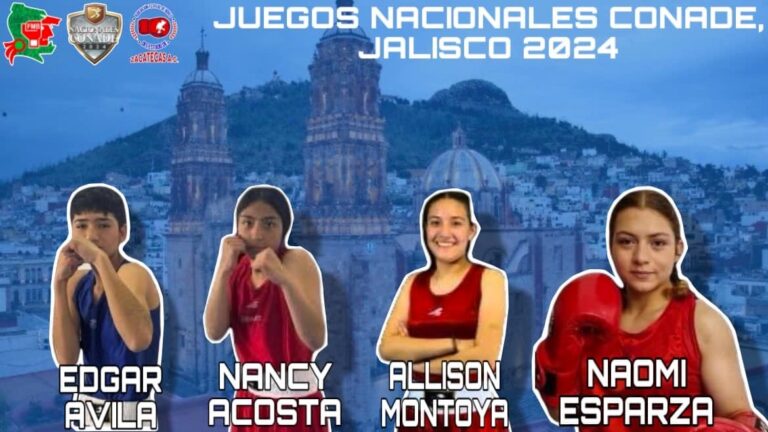 Listos, boxeadores zacatecanos para Juegos Nacionales Conade