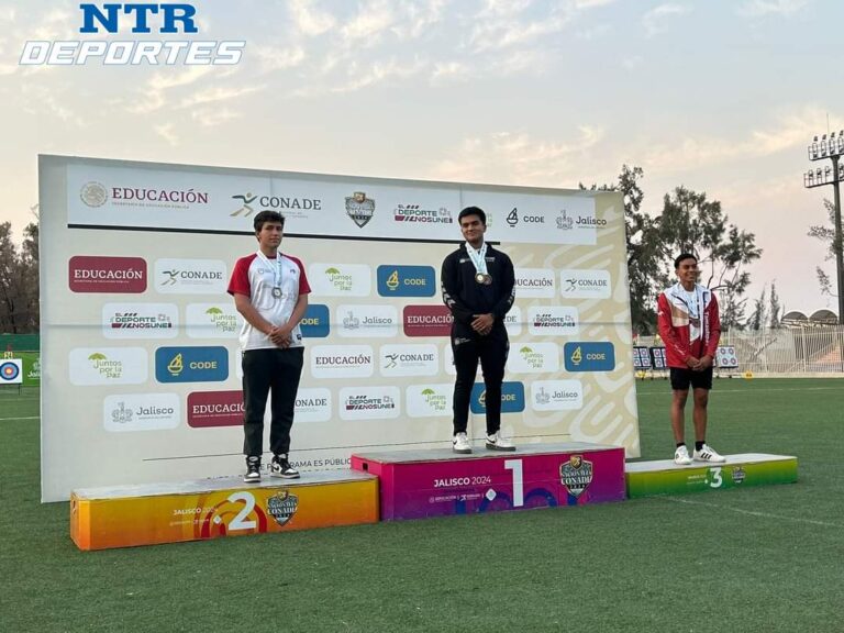 Plata para Zacatecas en tiro con arco