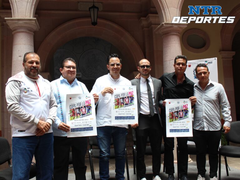 Presentan la Copa Por La Paz
