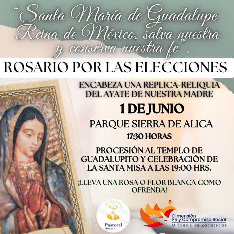 Convoca Diócesis a jornada de oración