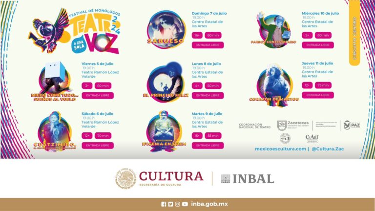 Invitan al Festival de Monólogos con teatro