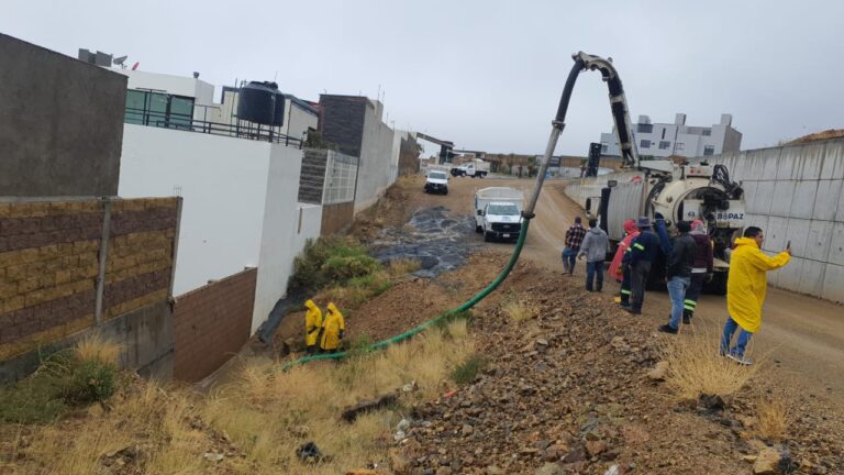 Exhorta JIAPAZ a prevenir obstrucciones de alcantarillado