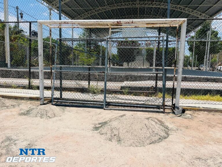 Inician rehabilitación de cancha en Jalpa