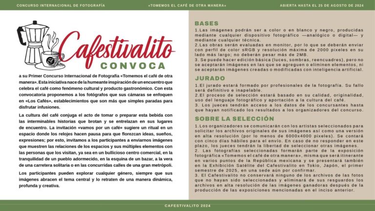 Participa en el Concurso Internacional de Fotografía