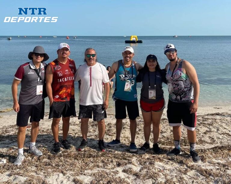 Llegan zacatecanos a Campeche para competir en aguas abiertas