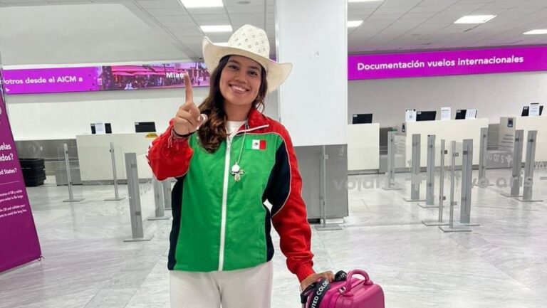 Paulina López emprende su viaje al Mundial Vaquera