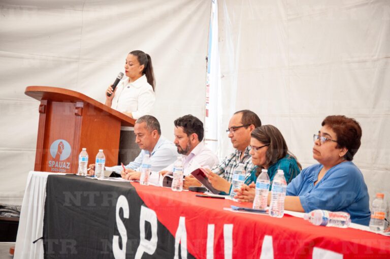 Rinde informe secretaria del SPAUAZ