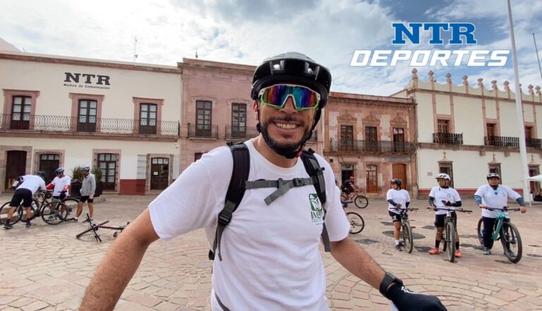 Realizan ruta por el Día de la Bicicleta