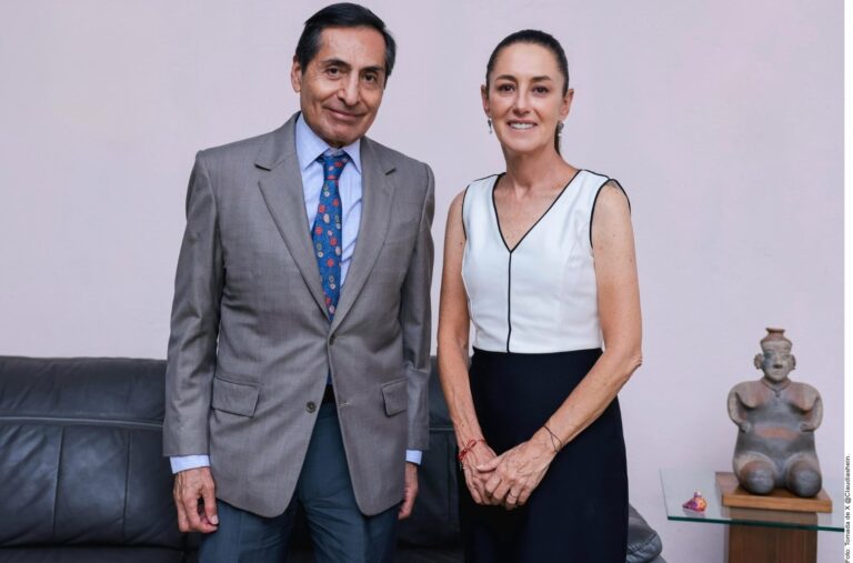 Se reúne Sheinbaum con Ramírez de la O