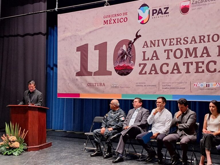 Inicia Conmemoración del 110 Aniversario de la Toma de Zacatecas