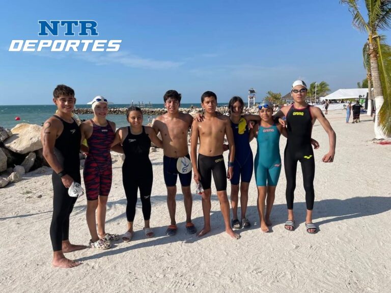Zacatecanos obtienen medallas en aguas abiertas de Conade 2024